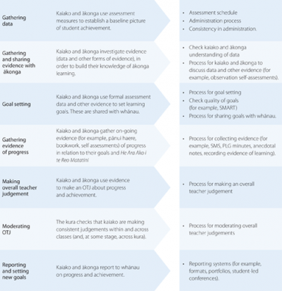 Assessment processes, practices and systems