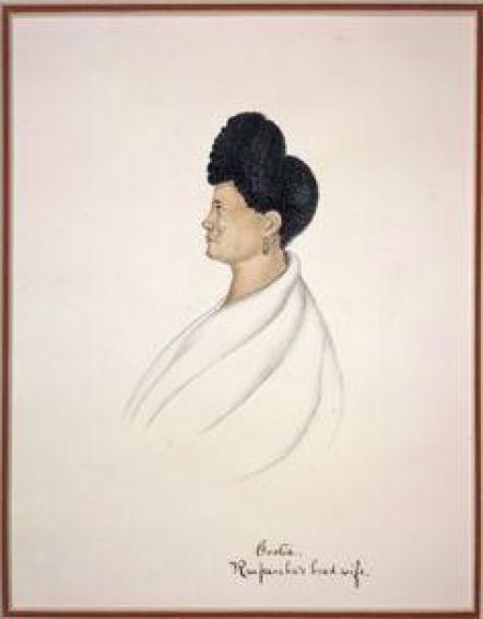 Cootia. (Kutia) Rauparaha's (Te Rauparaha's) head wife [1843?].