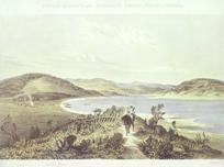 Porirua harbour and Parramatta (Paremata) whaling station.